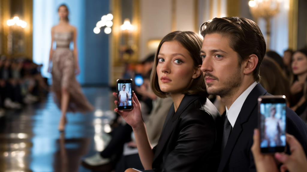 Adèle Exarchopoulos Pierre Niney Fashion Week Paris vidéo