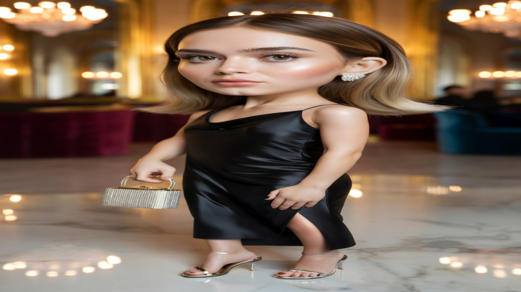 Angèle look soirée glamour