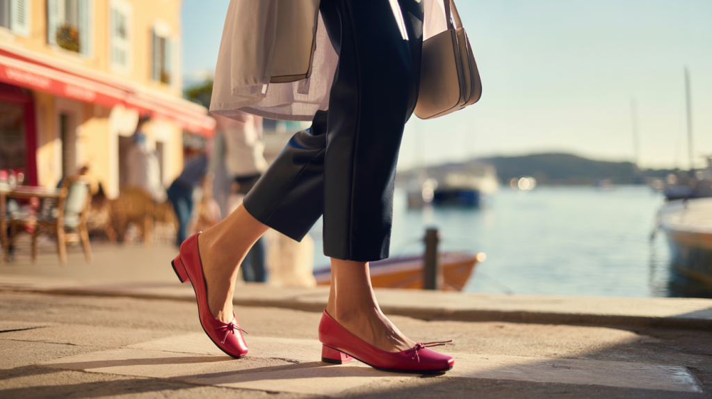 Ballerines Brigitte Bardot