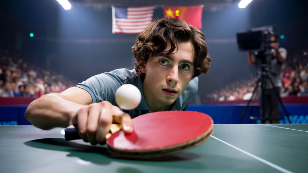Biopic ping pong Timothée Chalamet