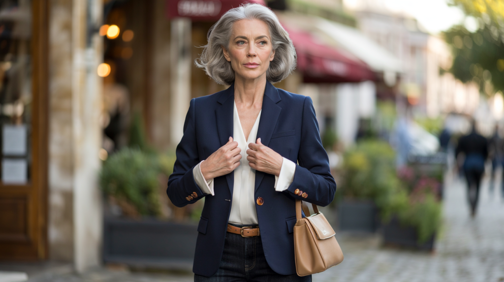 Blazer femme 60 ans