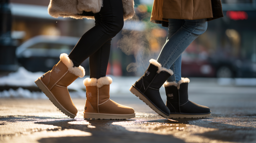 Bottes UGG fourrées femme