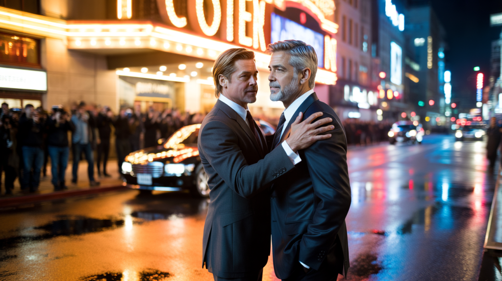 Brad Pitt soutien George Clooney