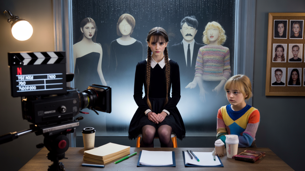 Casting Mercredi saison 3