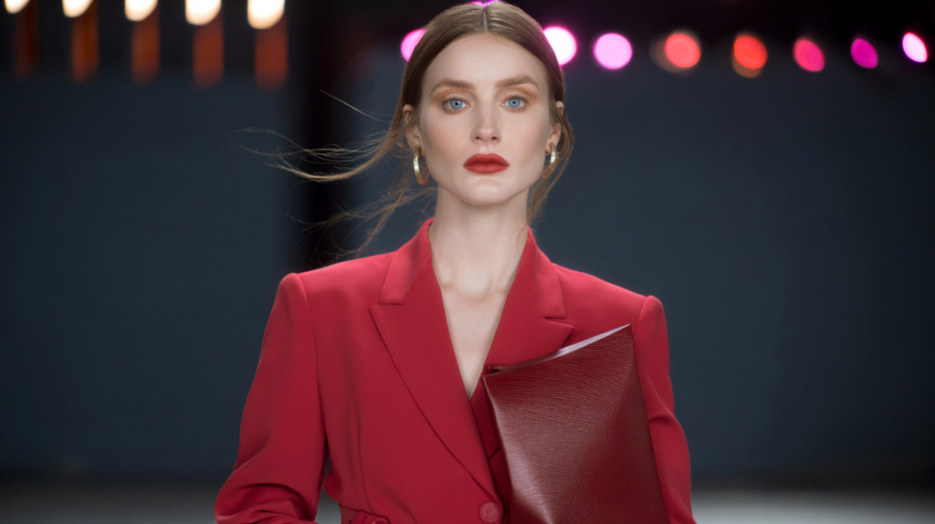 Charlotte Cardin look rouge