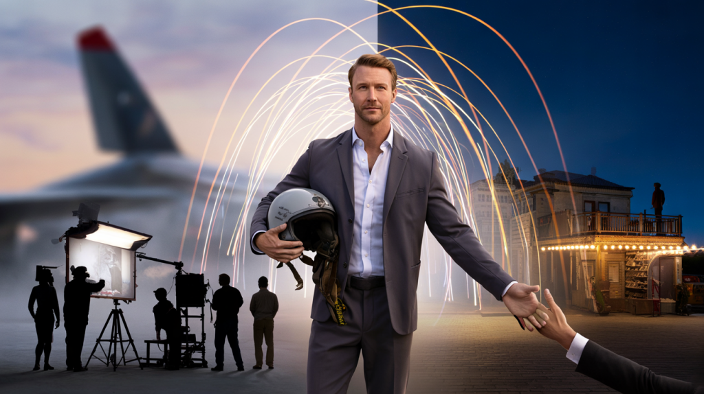 Glen Powell masculinité Hollywood