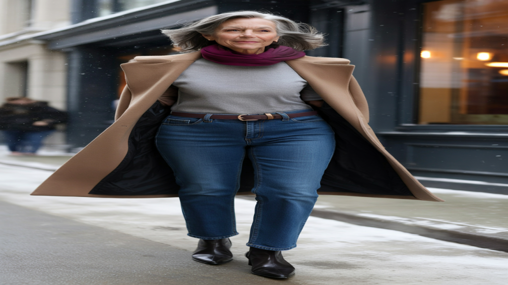 Jean tendance hiver femme 50 ans