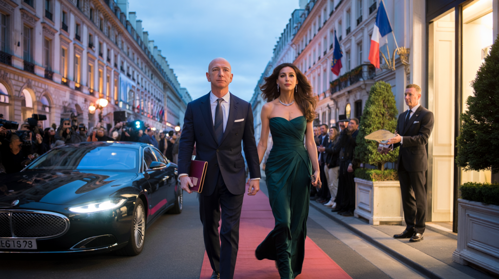 Jeff Bezos Lauren Sánchez Paris