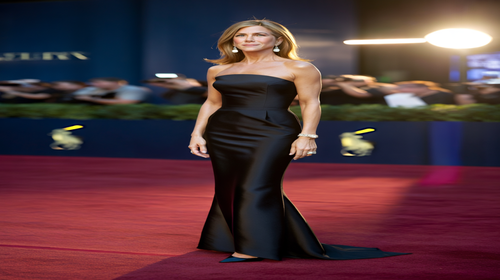 Jennifer Aniston robe Ralph Lauren