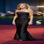 Jennifer Aniston robe Ralph Lauren