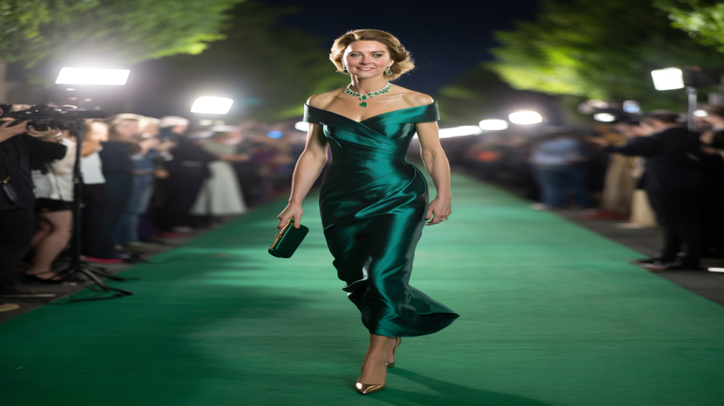Kate Middleton robe émeraude