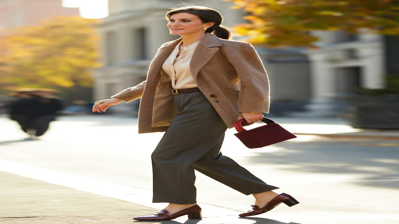 Letizia d’Espagne look casual-chic automne