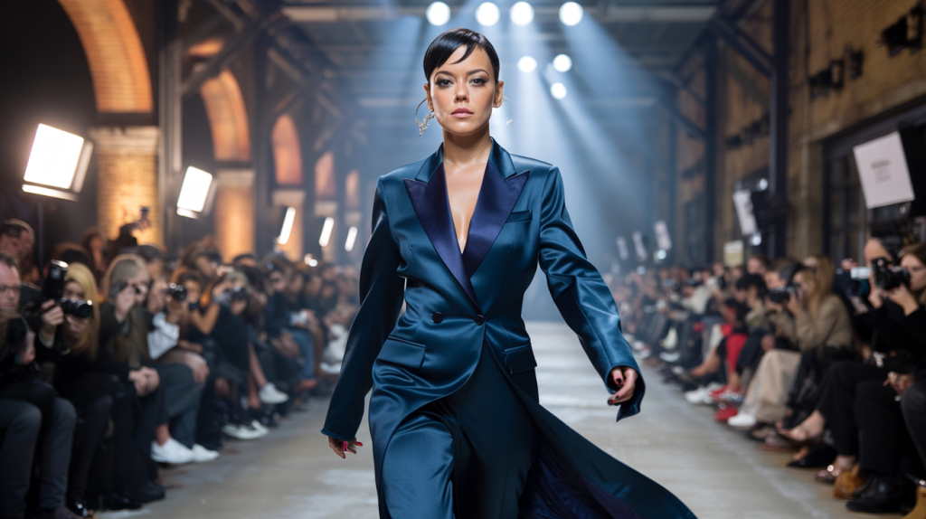 Lily Allen défilé à Londres