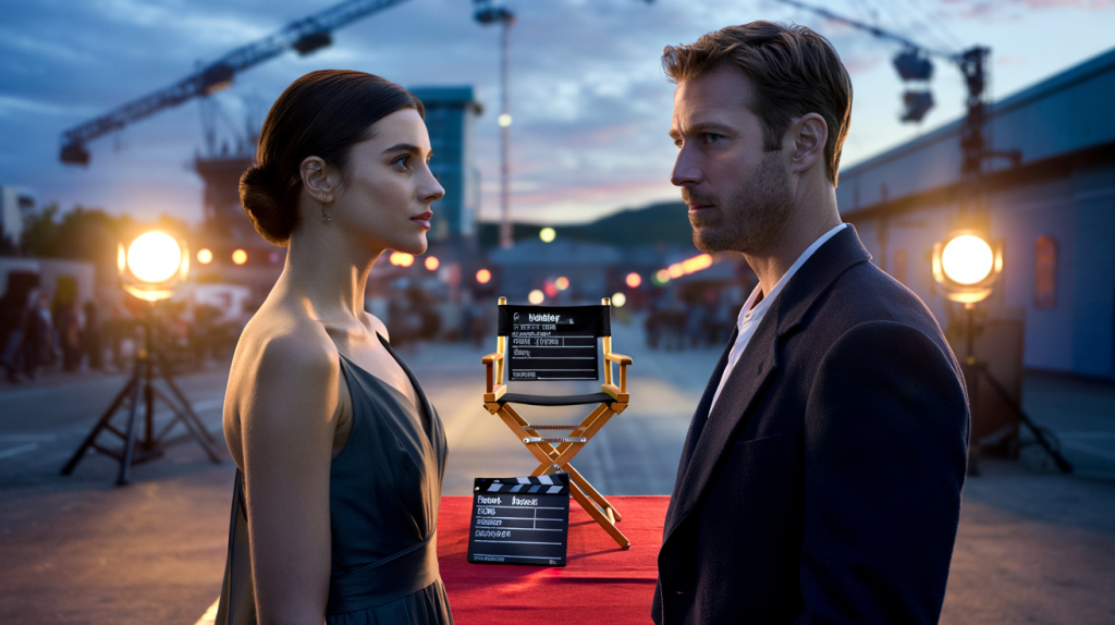 Margaret Qualley Glen Powell film