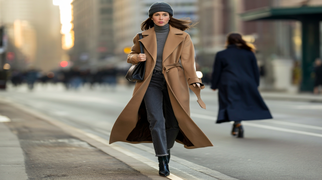 Maxi manteau tendance