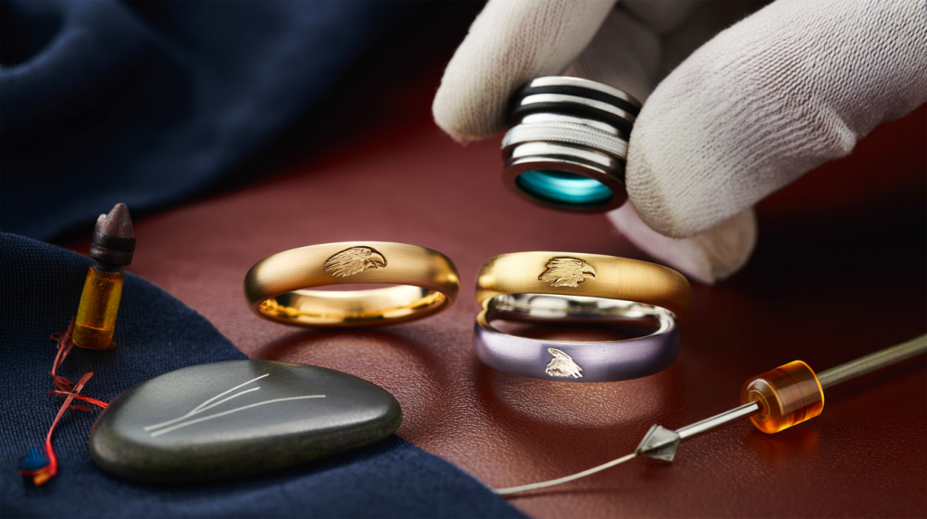 Poinçons or 18 carats et platine: guide d’identification