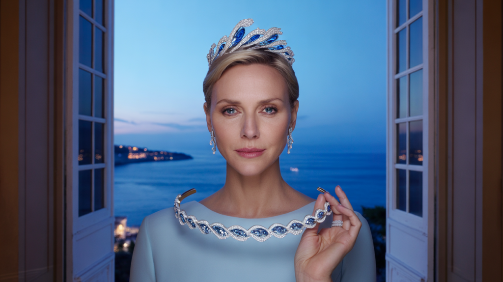 Princesse Charlène diadème Monaco