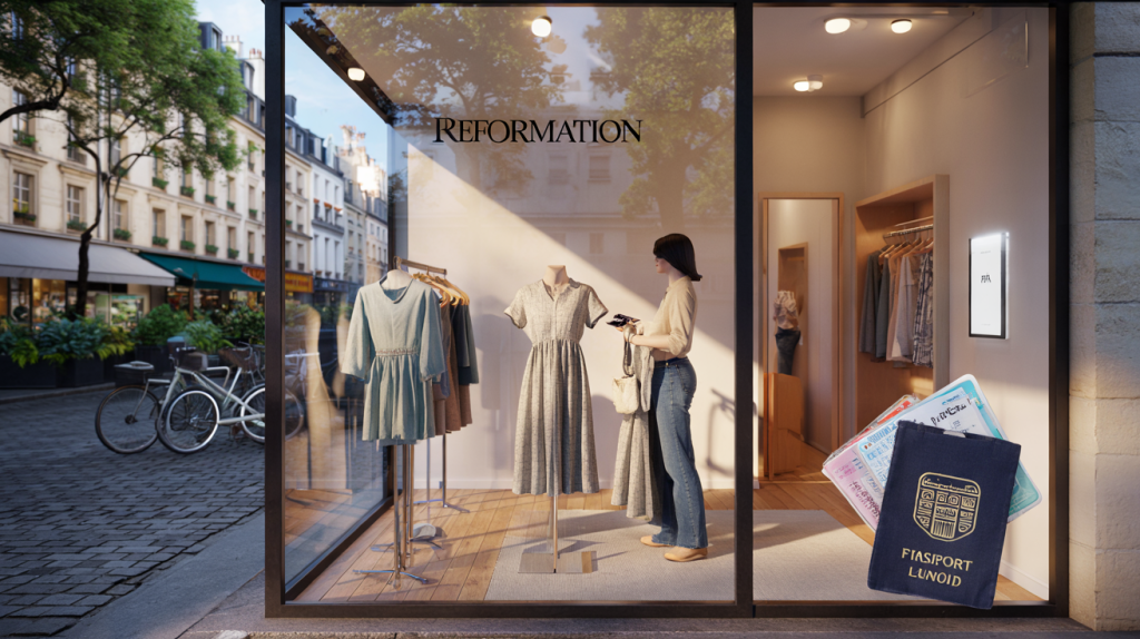 Reformation Paris boutique