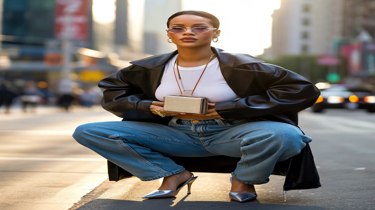 Rihanna look Y2K