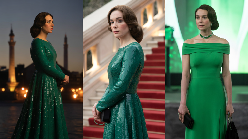 Robe verte émeraude de Kate Middleton