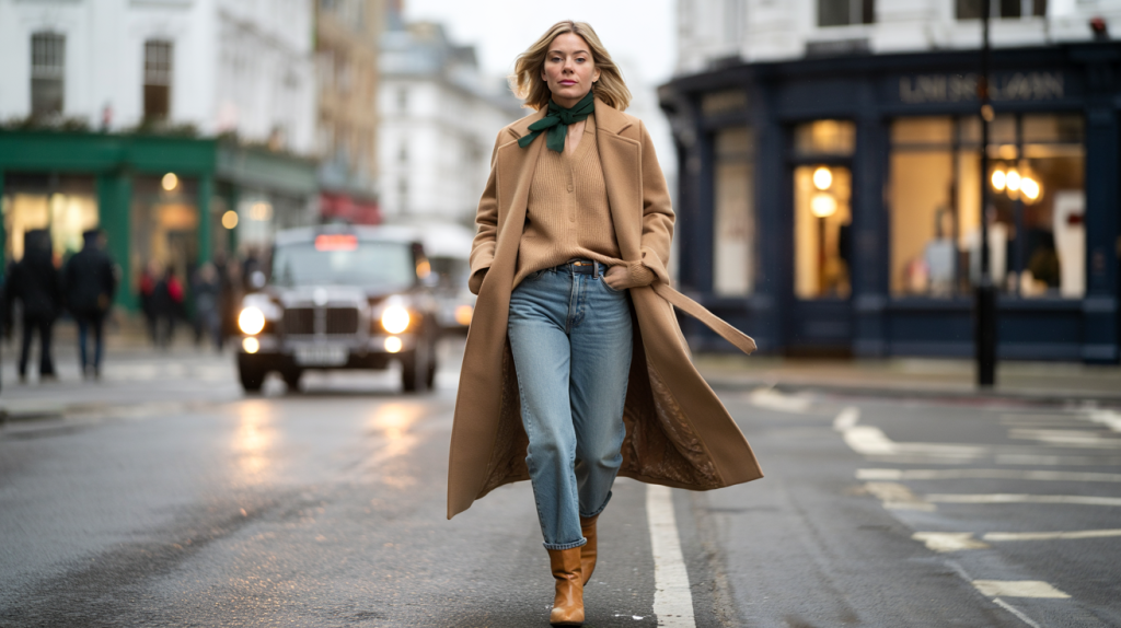 Sienna Miller veste hiver