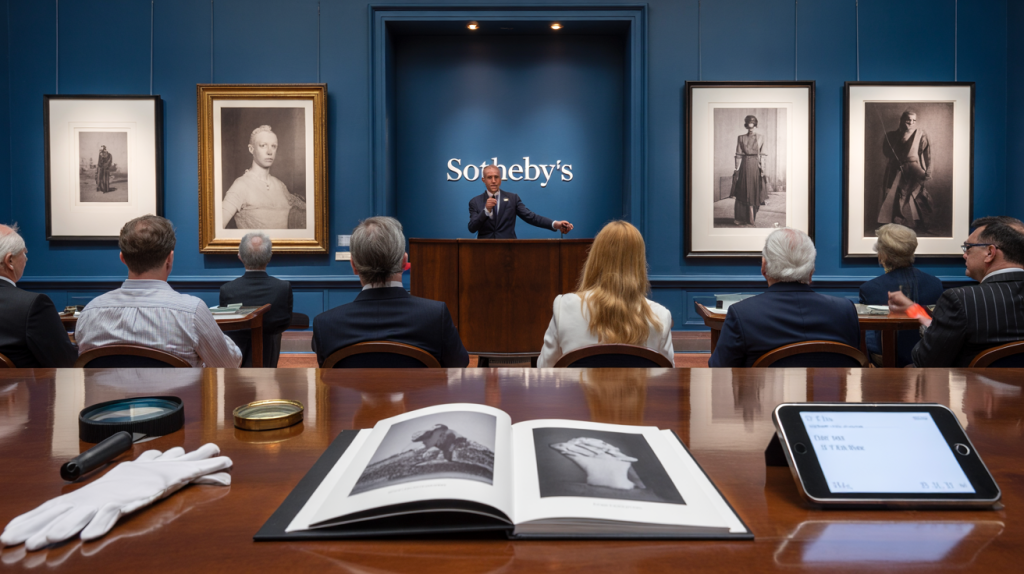 Sotheby’s ventes aux enchères photographie