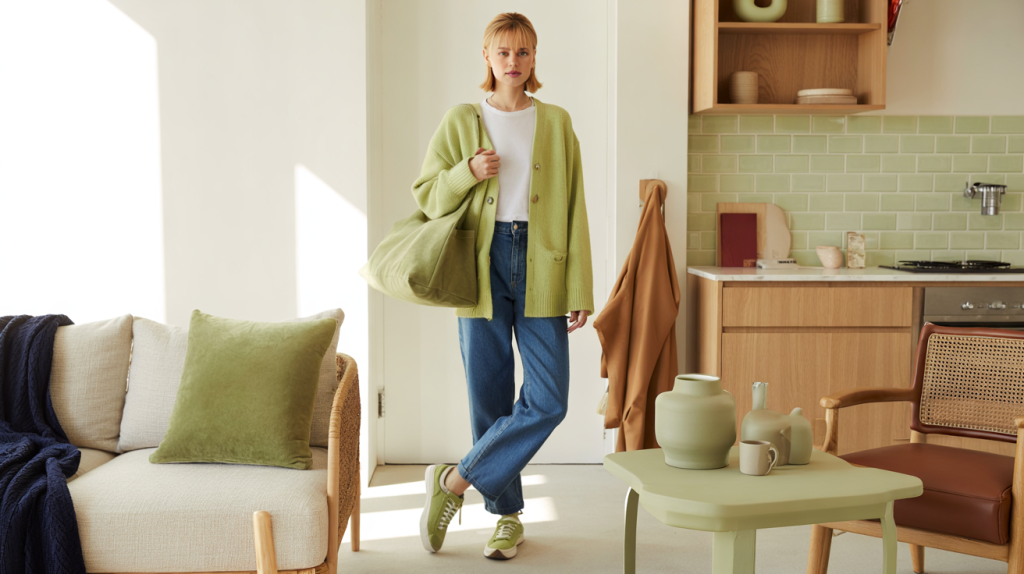 Tendance couleur vert pistache