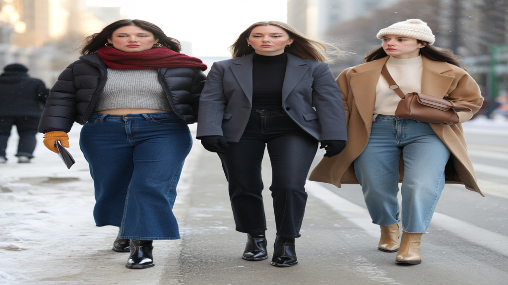 Tendance jean hiver femme