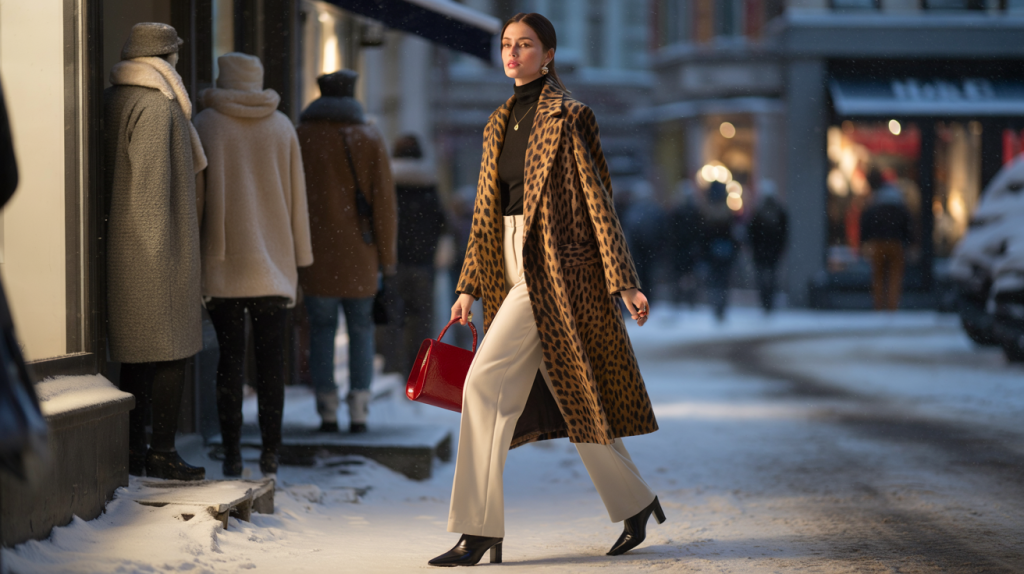 Tendance léopard hiver 2025