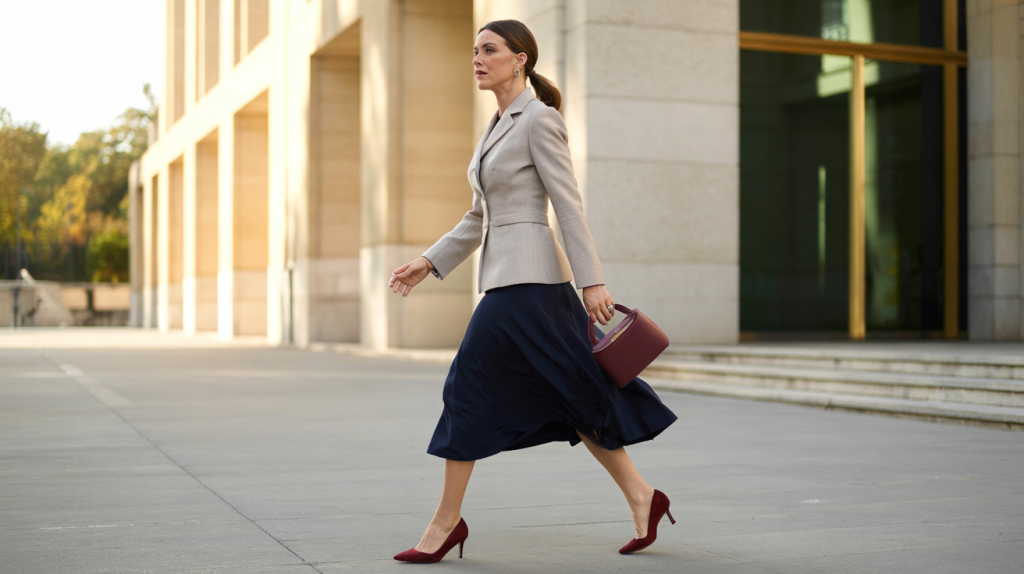 Tenue de rentrée Letizia d’Espagne