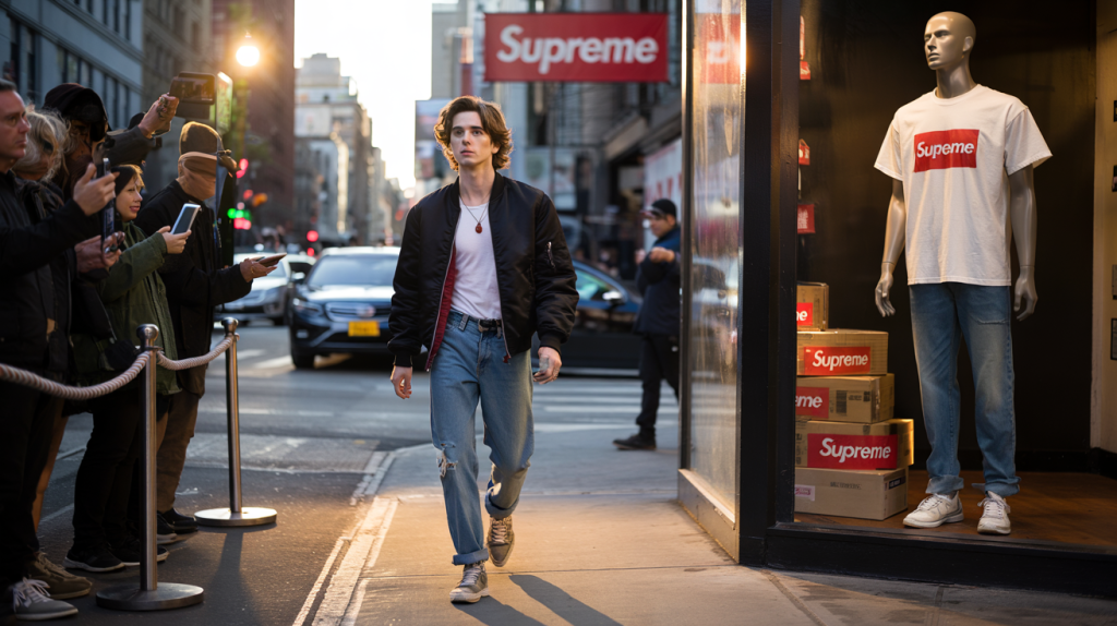 Timothée Chalamet Supreme