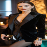 Total look noir fêtes