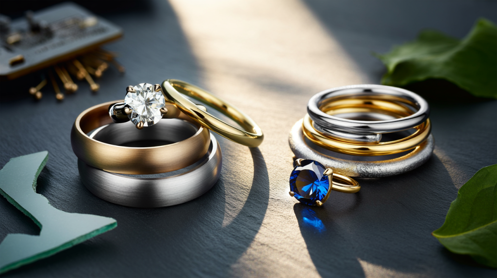 alternatives durables à l’or en bijouterie
