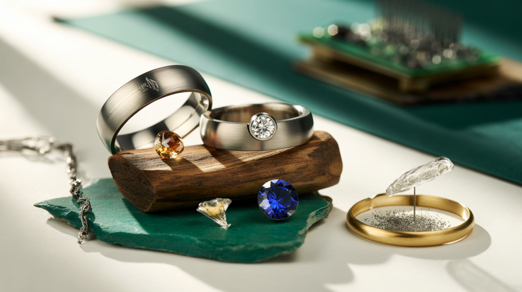 alternatives durables à l’or en bijouterie