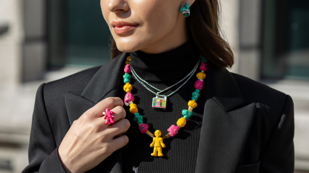 bijoux inspirés des jouets vintage