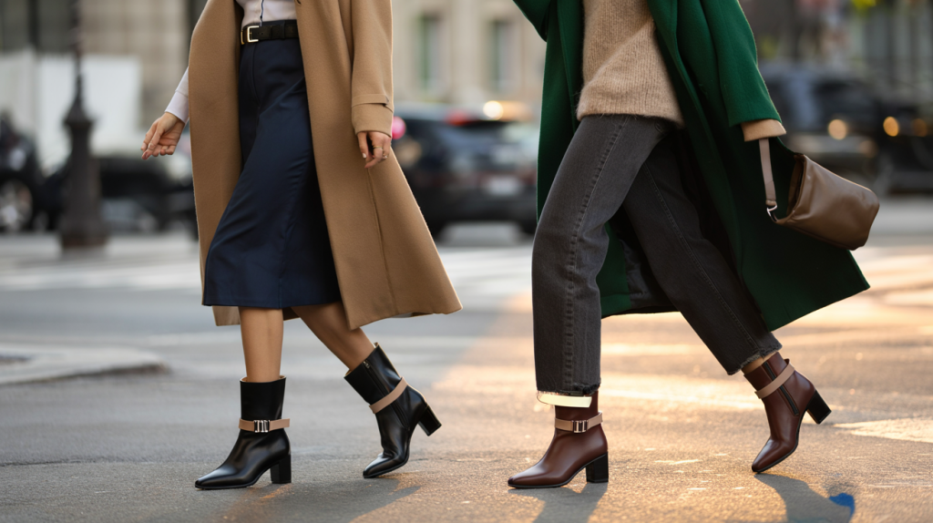 bottes ceinturées élégantes femme