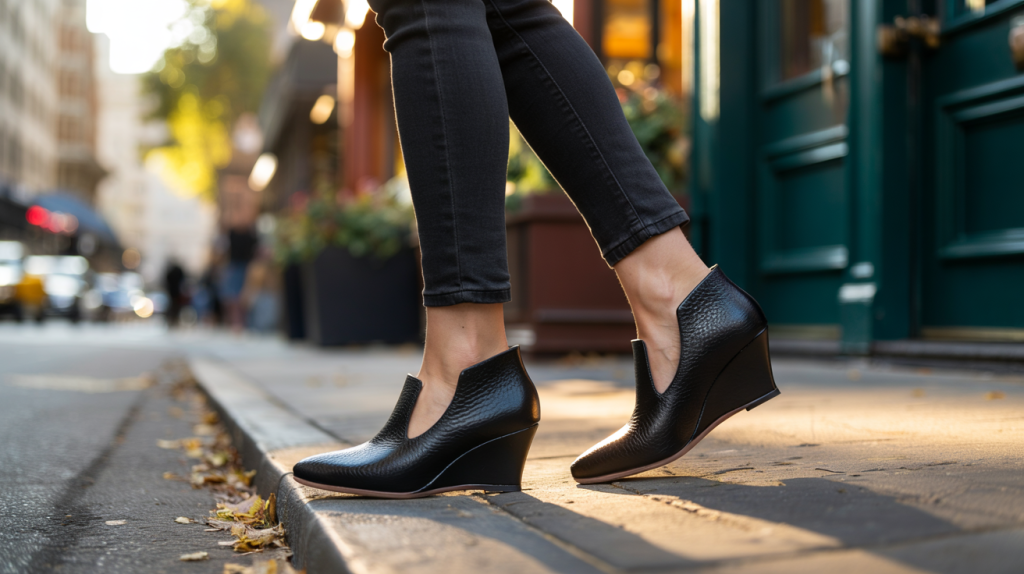 bottes compensées femme petite taille