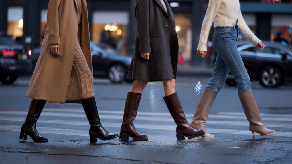 bottes hautes Mango hiver 2025