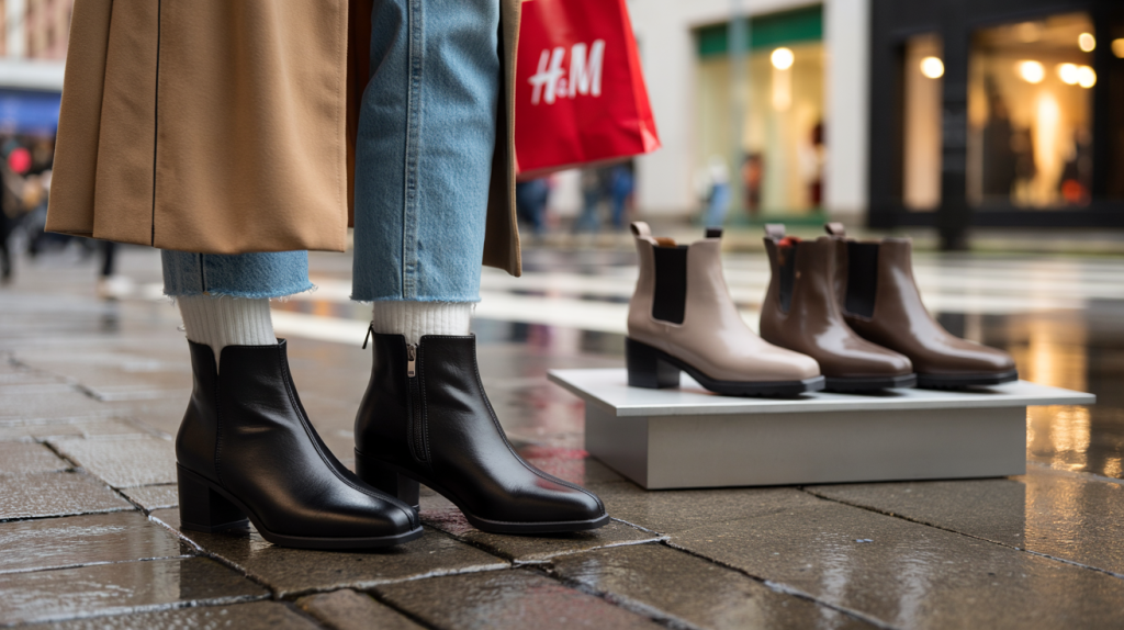 bottines H&M moins de 50€