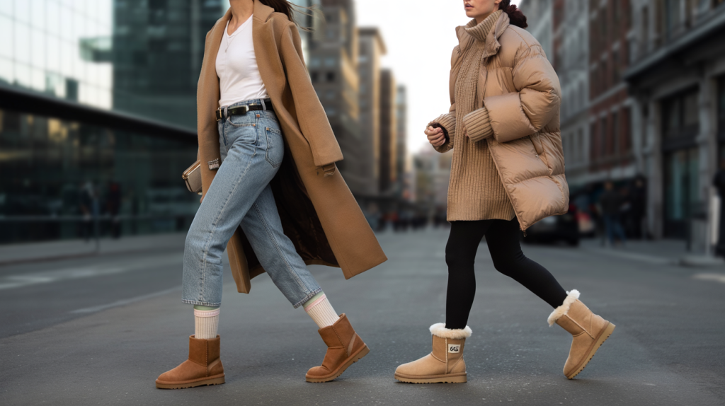 bottines ugg mini comment porter