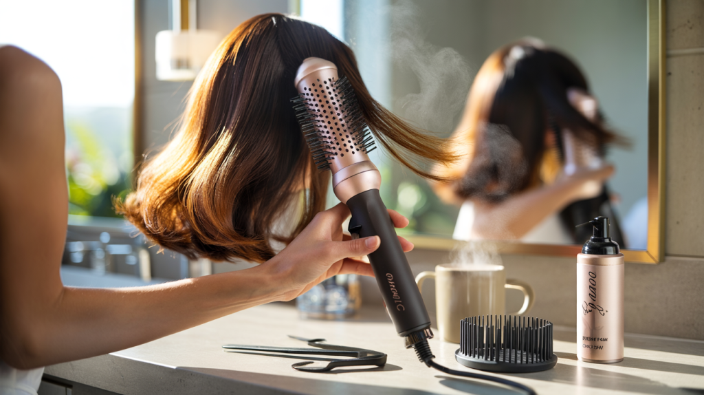 brosse soufflante brushing rapide