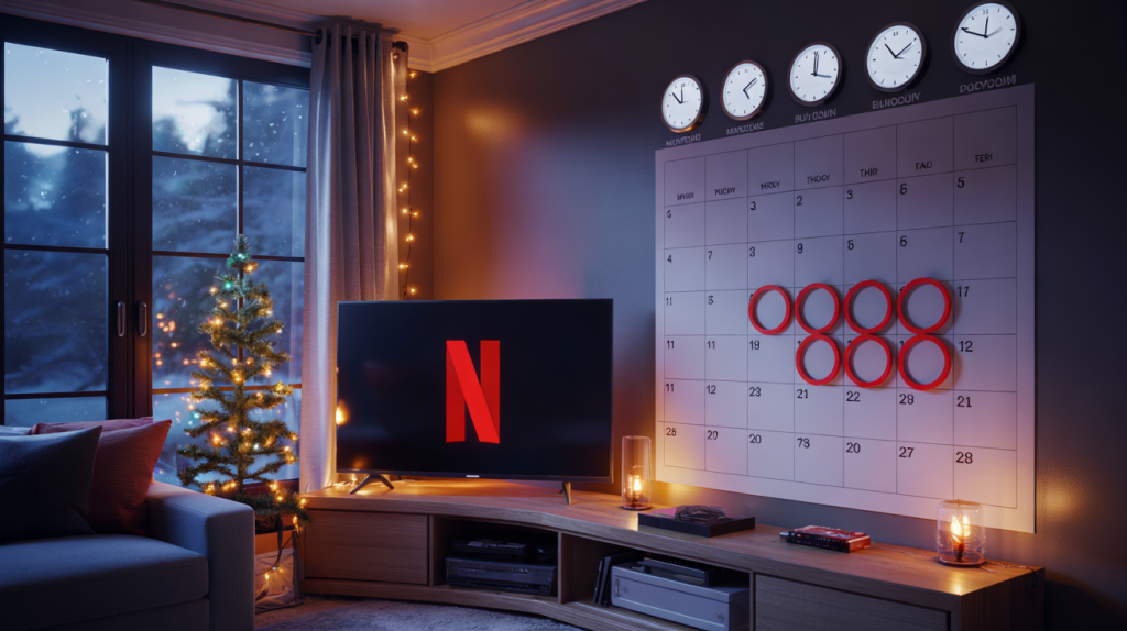 calendrier sorties Netflix décembre 2025