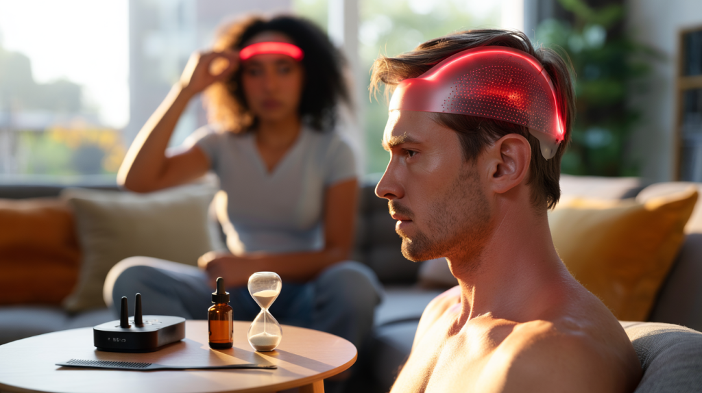 casque LED cheveux avis