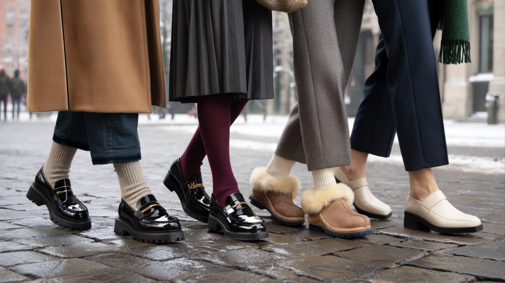 chaussure de mamie tendance hiver