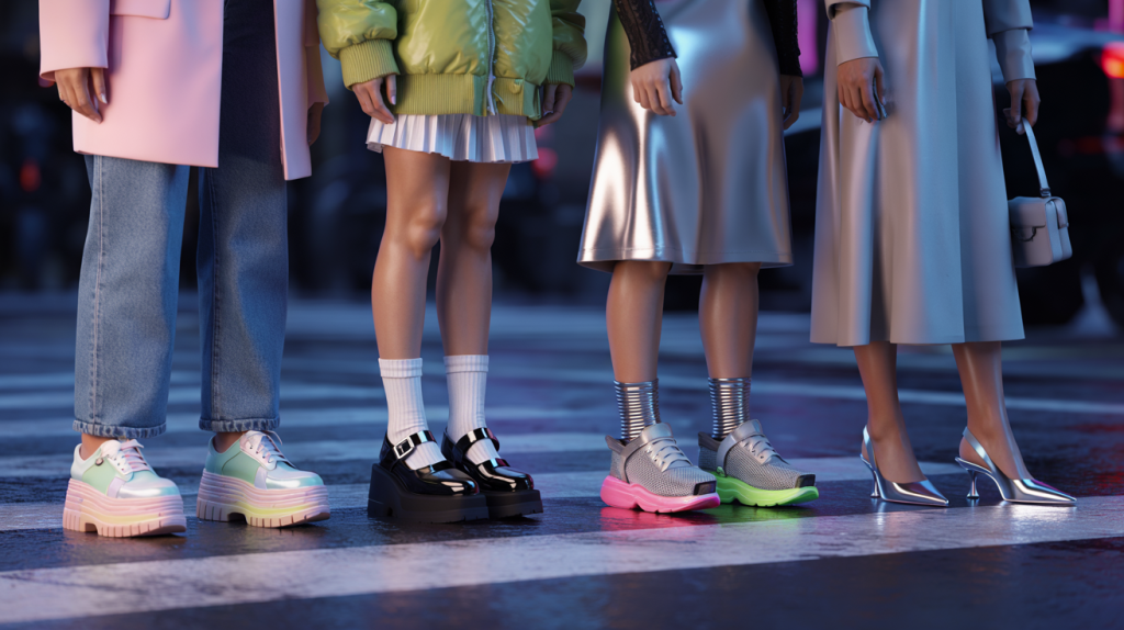 chaussures Y2K femme