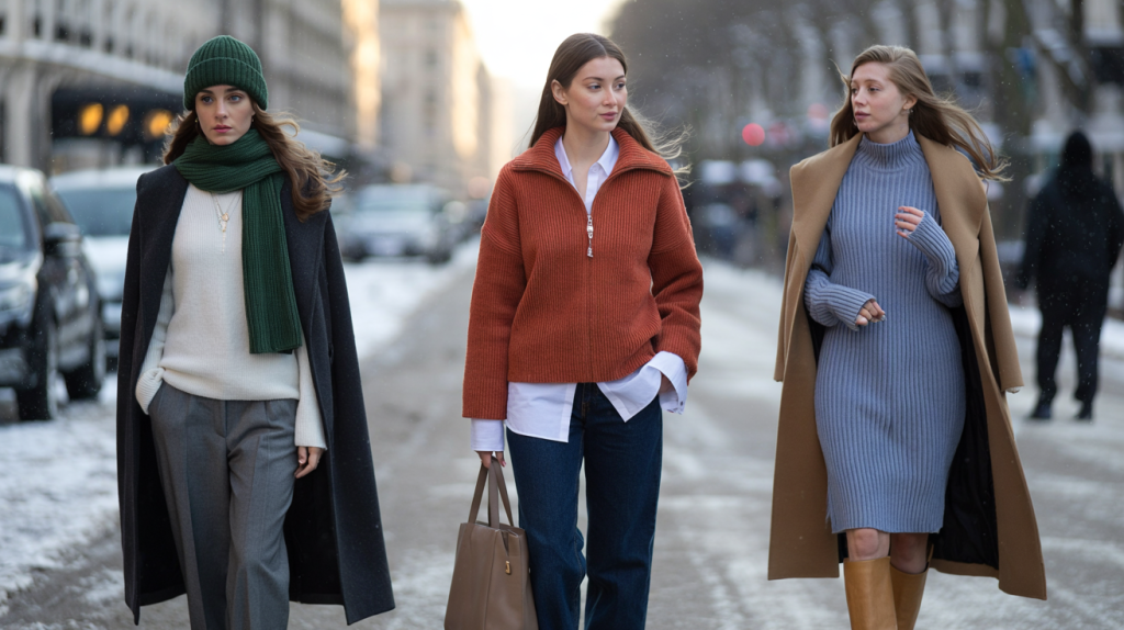 collection maille hiver femme