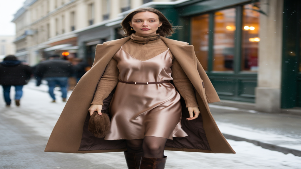 comment porter la nuisette en hiver