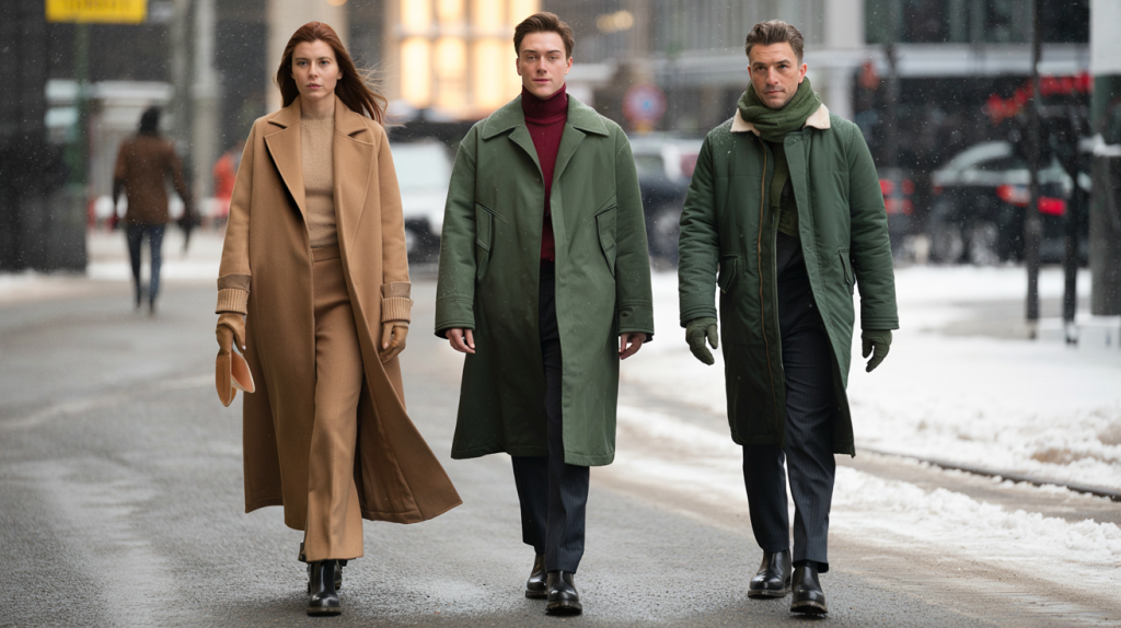 comment porter un manteau hiver 2025