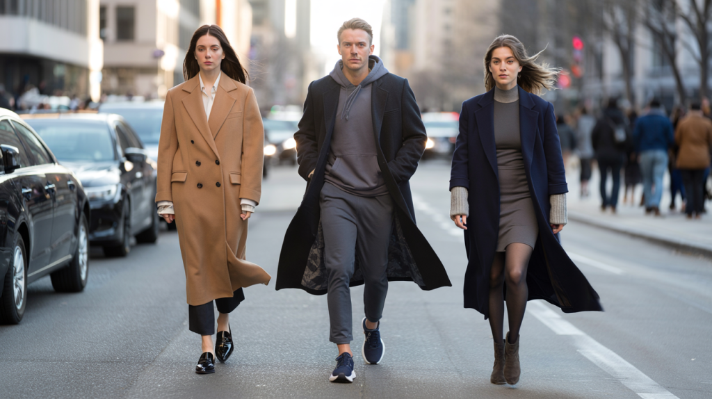 comment porter un manteau long