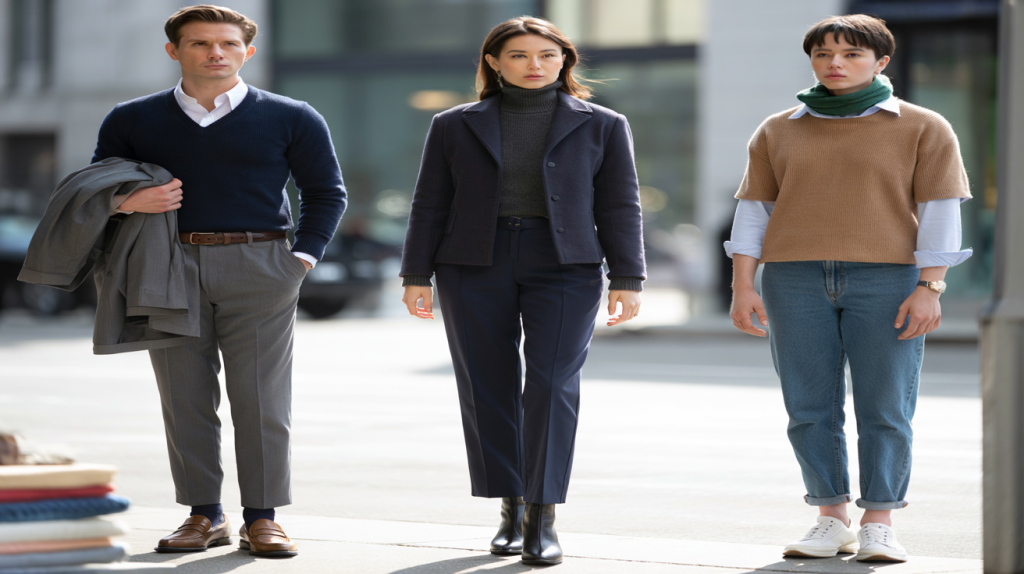 comment porter un pull